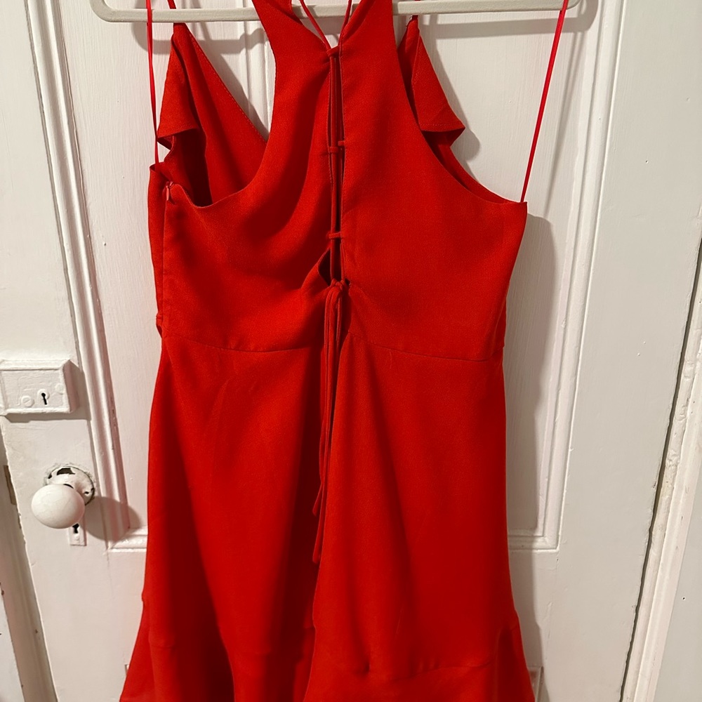 Avaline Red Wrap Dress from South Moon Under Size L